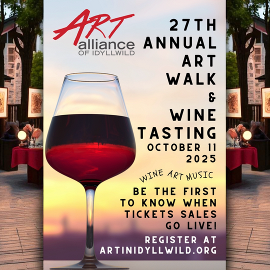 🍷 Join Us at the 27th Annual Art Walk & Wine Tasting – October 11th!