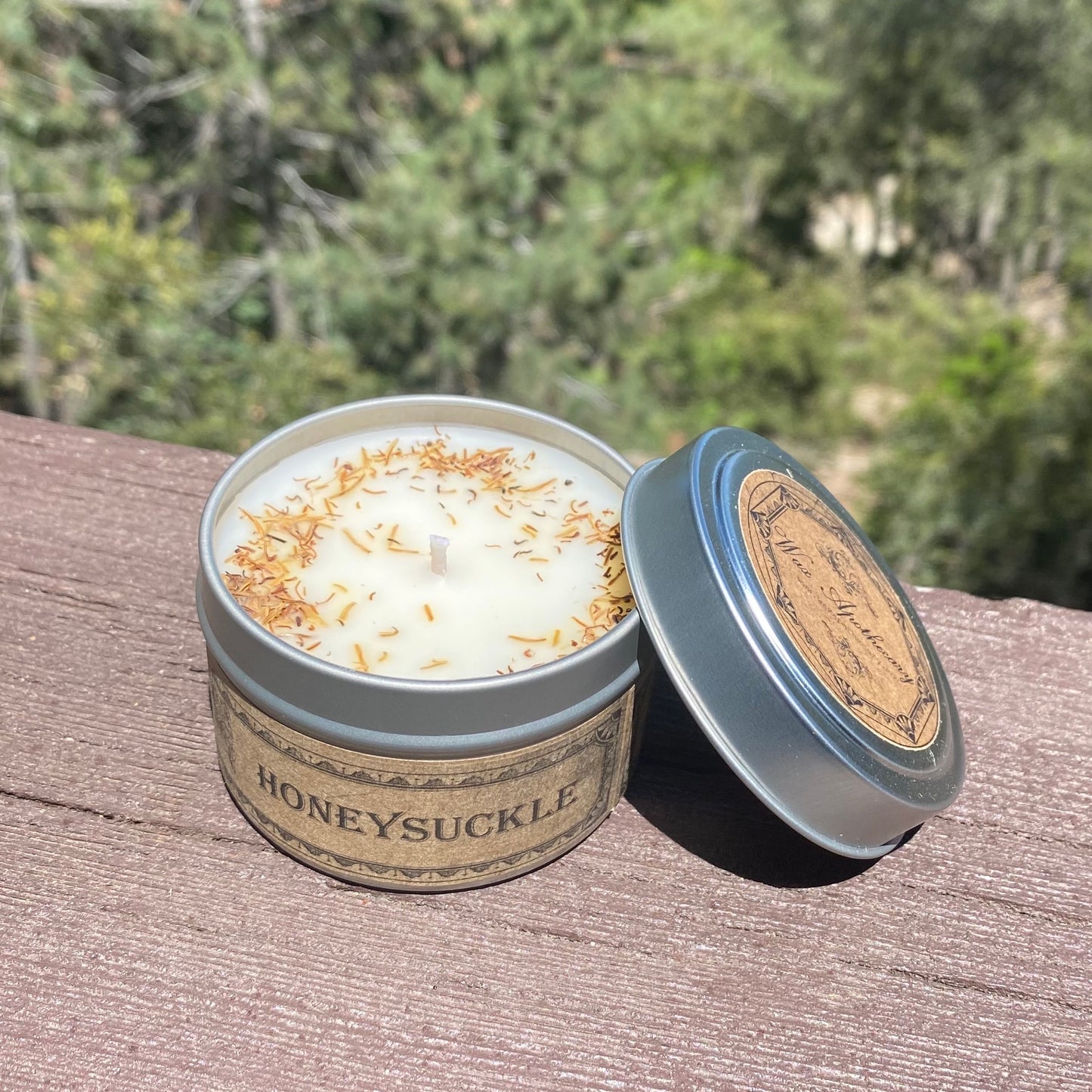 Honeysuckle Botanical Candle Travel Tin *Seasonal