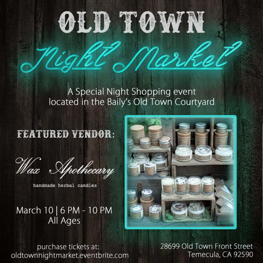 Old Town Night Market  THURSDAY MARCH 10th 2016