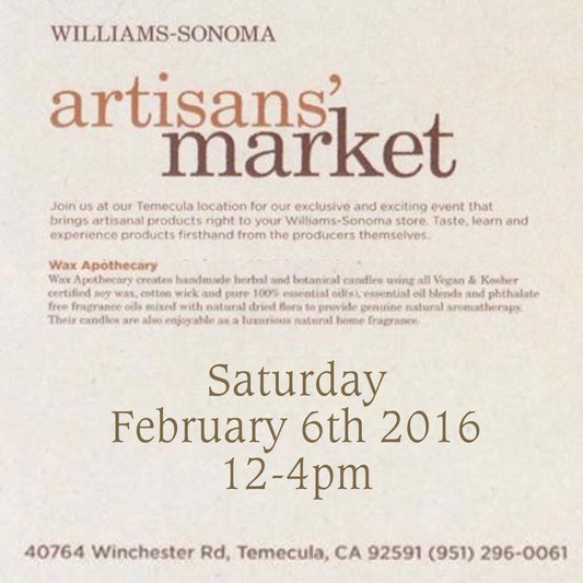 Williams-Sonoma Artisan Market at Temecula Promenade