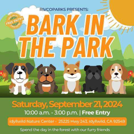 Bark in the Park - September 21st 2024