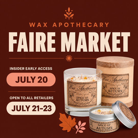 Wax Apothecary at Faire Market: July 20–23, 2026