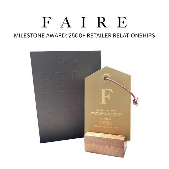 FAIRE Milestone Award: 2500+ Retailer Relationships