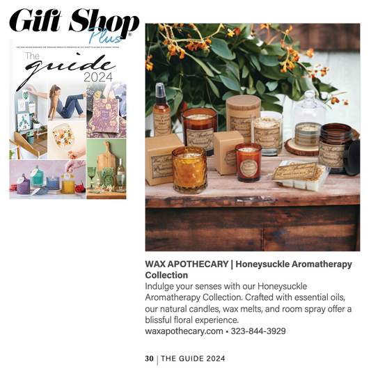 Wax Apothecary featured in The Guide by Gift Shop Magazine