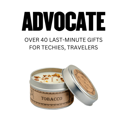 Advocate Magazine Features Wax Apothecary in Gift Guide for Techies & Travelers!