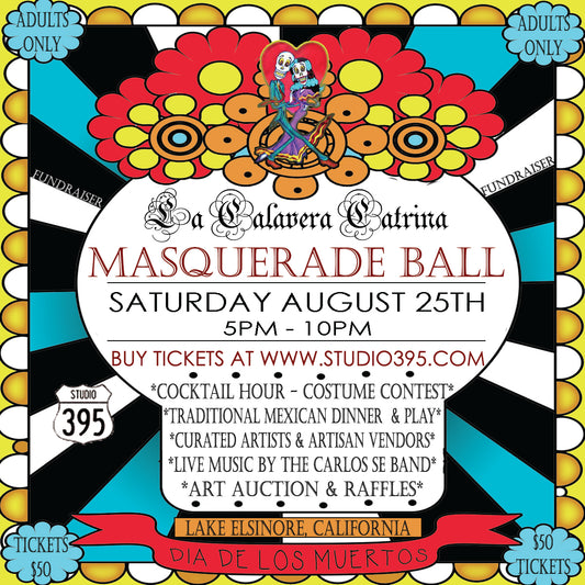 Studio 395 Art Foundation Fundraiser Costume Ball - August 25th!