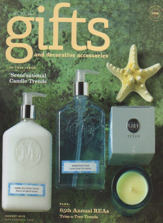 Gifts & Dec. Magazine feat. Wax Apothecary Gift Set