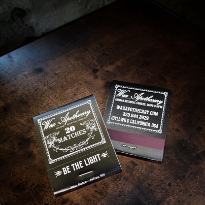 Black Matchbook 20-Strike