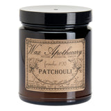 6 oz Botanical Candle in Amber Glass Jar - Patchouli