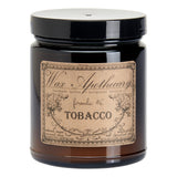 6 oz Botanical Candle in Amber Glass Jar - Tobacco