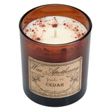 9 oz Cedar Artisan Amber Glass Candle