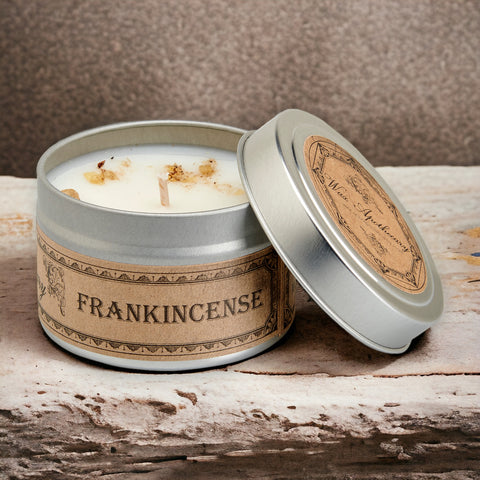 Frankincense Botanical Candle Travel Tin