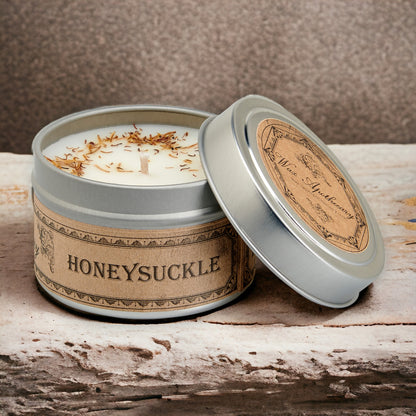 Honeysuckle Botanical Candle Travel Tin *Seasonal