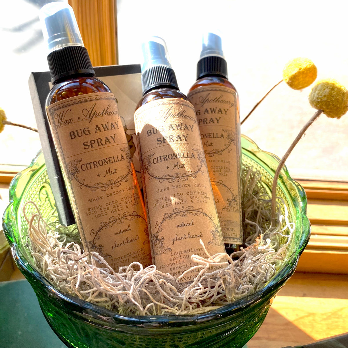4oz Citronella Spray – Natural Aromatherapy & Insect Protection – Wax ...