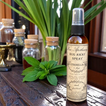 4oz Citronella + Mint Spray – Natural Cooling Bug Repellent