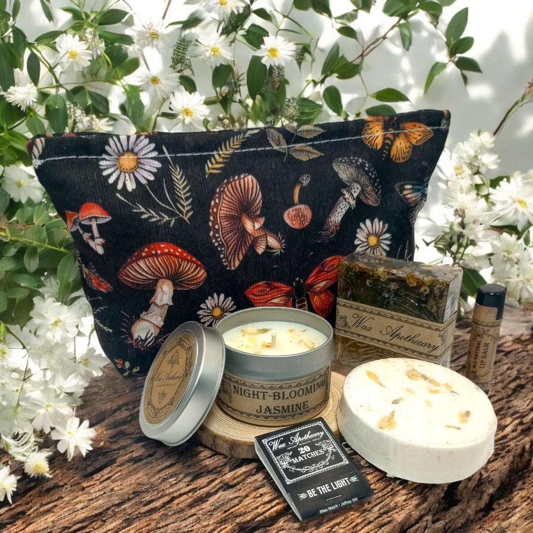 Calm & Comfort - Forest Bathing Bag Aromatherapy Gift Set - Jasmine