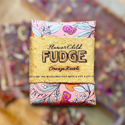 Orange Reishi Cardamom Fudge
