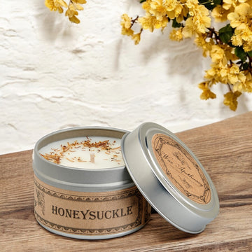 Honeysuckle Botanical Candle Travel Tin *Seasonal