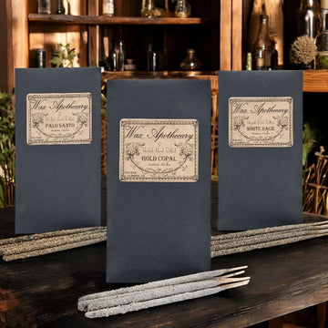 Sacred Smoke Hand-Rolled Incense Bundle (Set of 3)