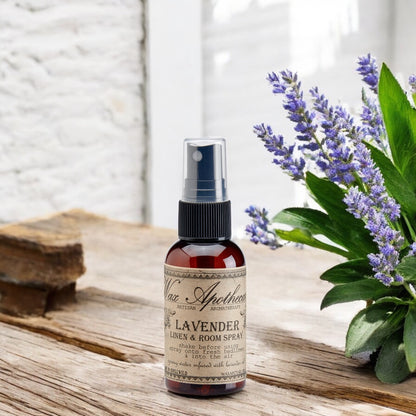Lavender Aromatherapy Gift Set with Candle, Spray in Satin Bag