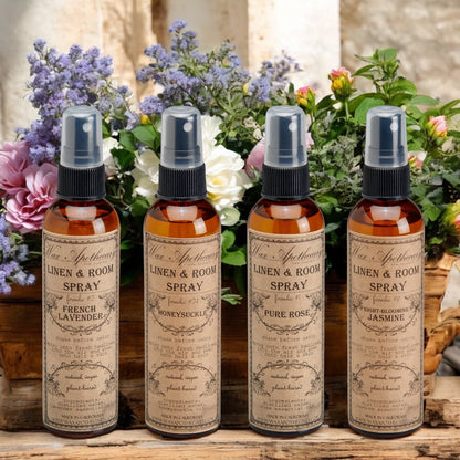 Linen & Room Spray Bundle (Set of 4) : Flower Power