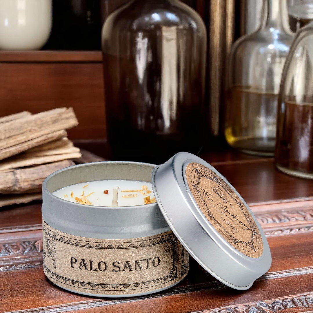 Palo Santo Botanical Candle Travel Tin