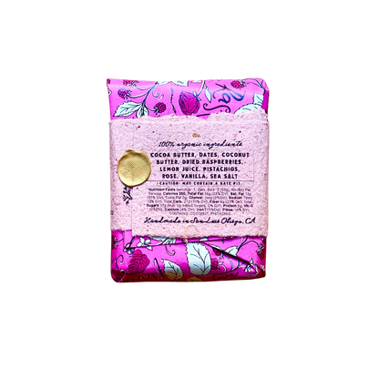 Pistachio Raspberry Rose Fudge