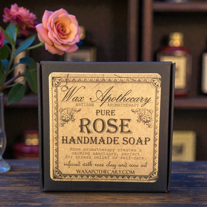 NEW Handmade Rose Quartz Clay Soap in Box