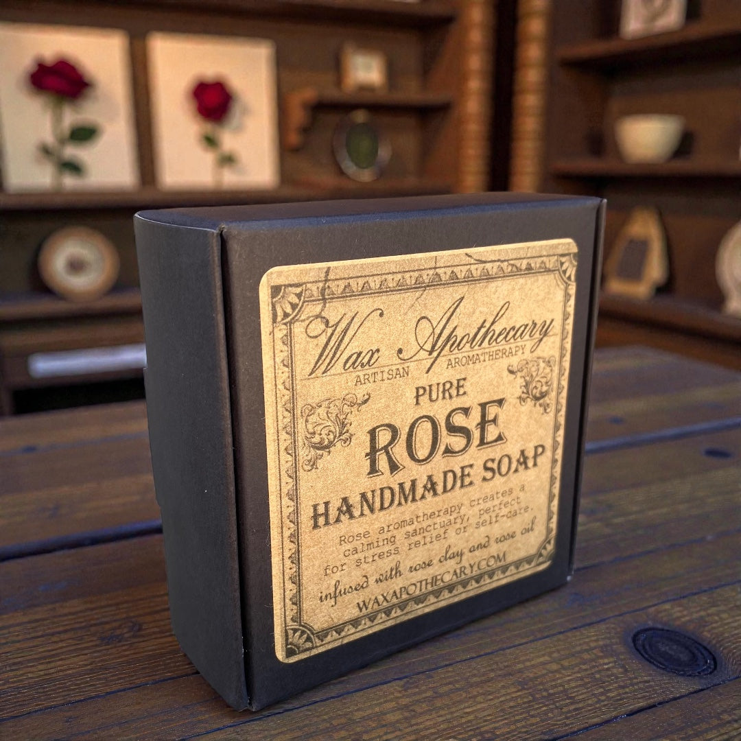 NEW Handmade Rose Quartz Clay Soap in Box