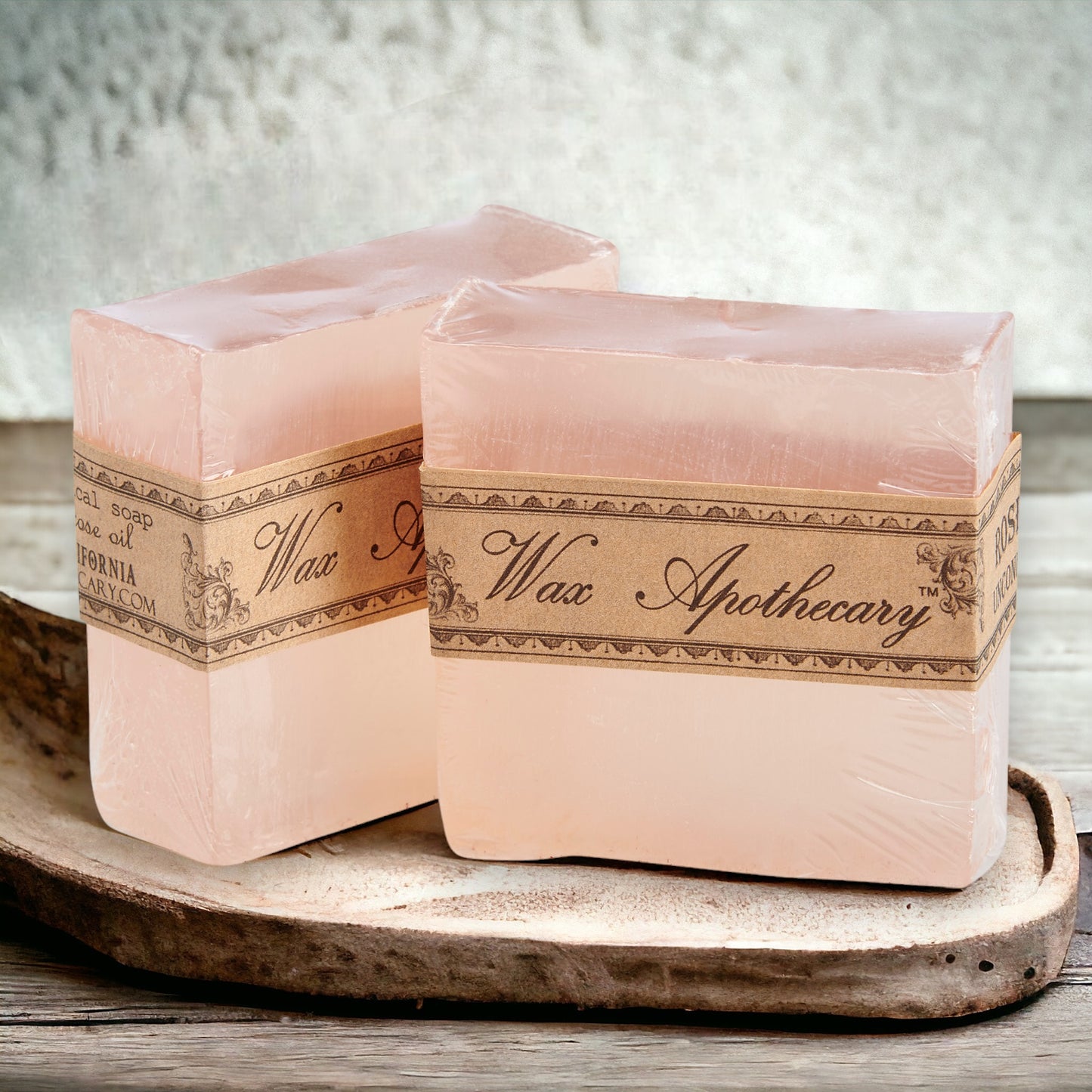 Valentine's Aromatherapy Gift Set : Rose Clutch Bag & Candle