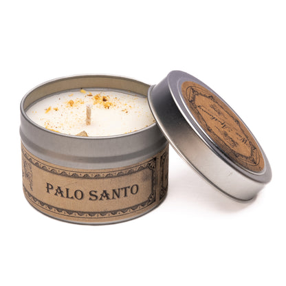 Palo Santo Botanical Candle Travel Tin
