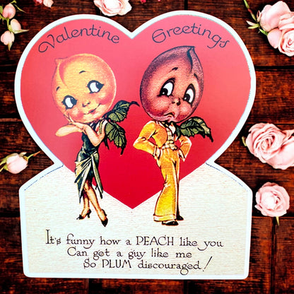 Vintage Valentine XL Card - Choose Any Design