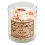 Cedar 7oz Botanical Candle in Scotch Glass