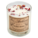 Pure Rose 7oz Botanical Candle in Scotch Glass