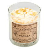 Vanilla 7oz Botanical Candle in Scotch Glass