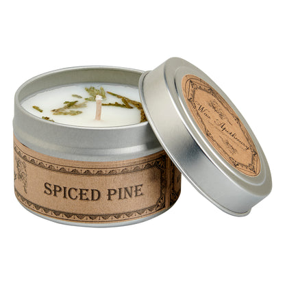 Spiced Pine Botanical Candle Travel Tin *Seasonal