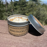 Honeysuckle Botanical Candle Travel Tin