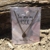 You Are My Rock Necklace